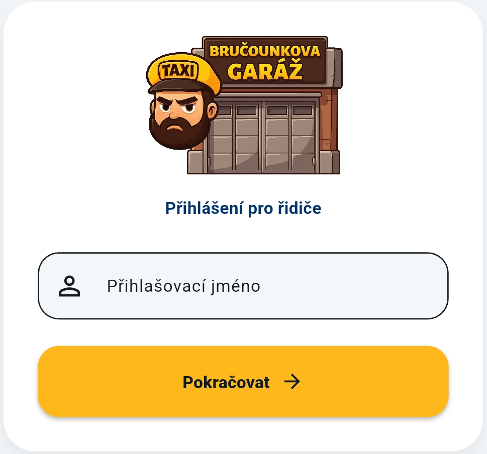 První přihlášení